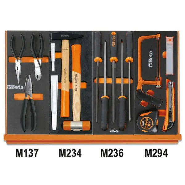 Beta Tools (Article# 5980U/BIKE-M) Set of 106 Bicycle Assortment Tools - BT 059801050 