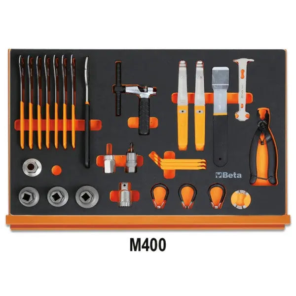 Beta Tools (Article# 5980U/BIKE-M) Set of 106 Bicycle Assortment Tools - BT 059801050 