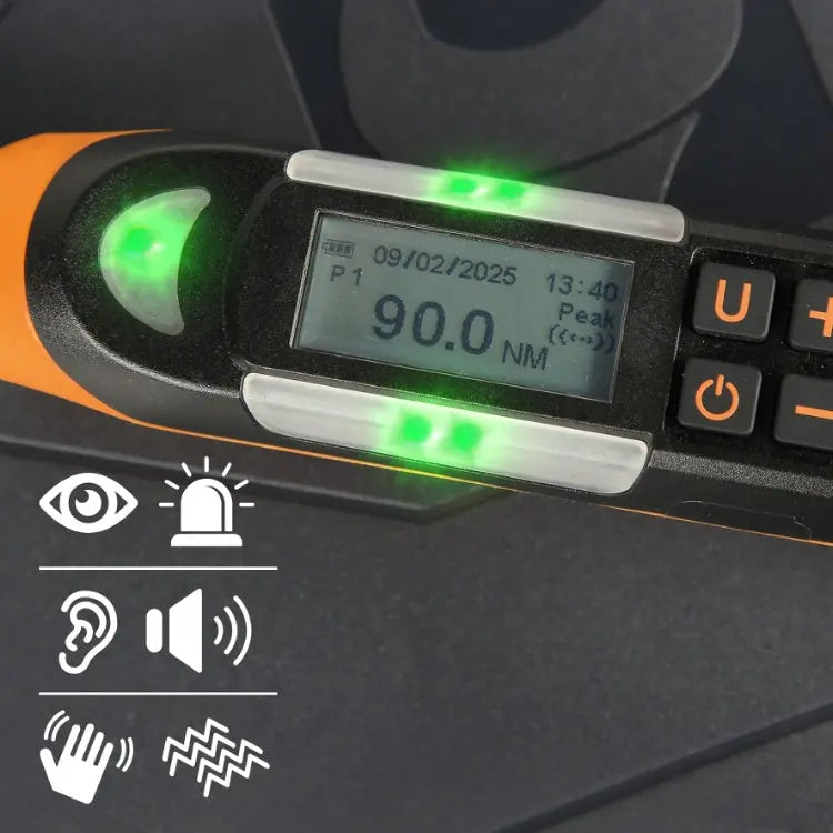 Beta Tools Electronic Torque Wrench with Torque / Angle Readout and Wireless Data Transmission - BT 005990713 