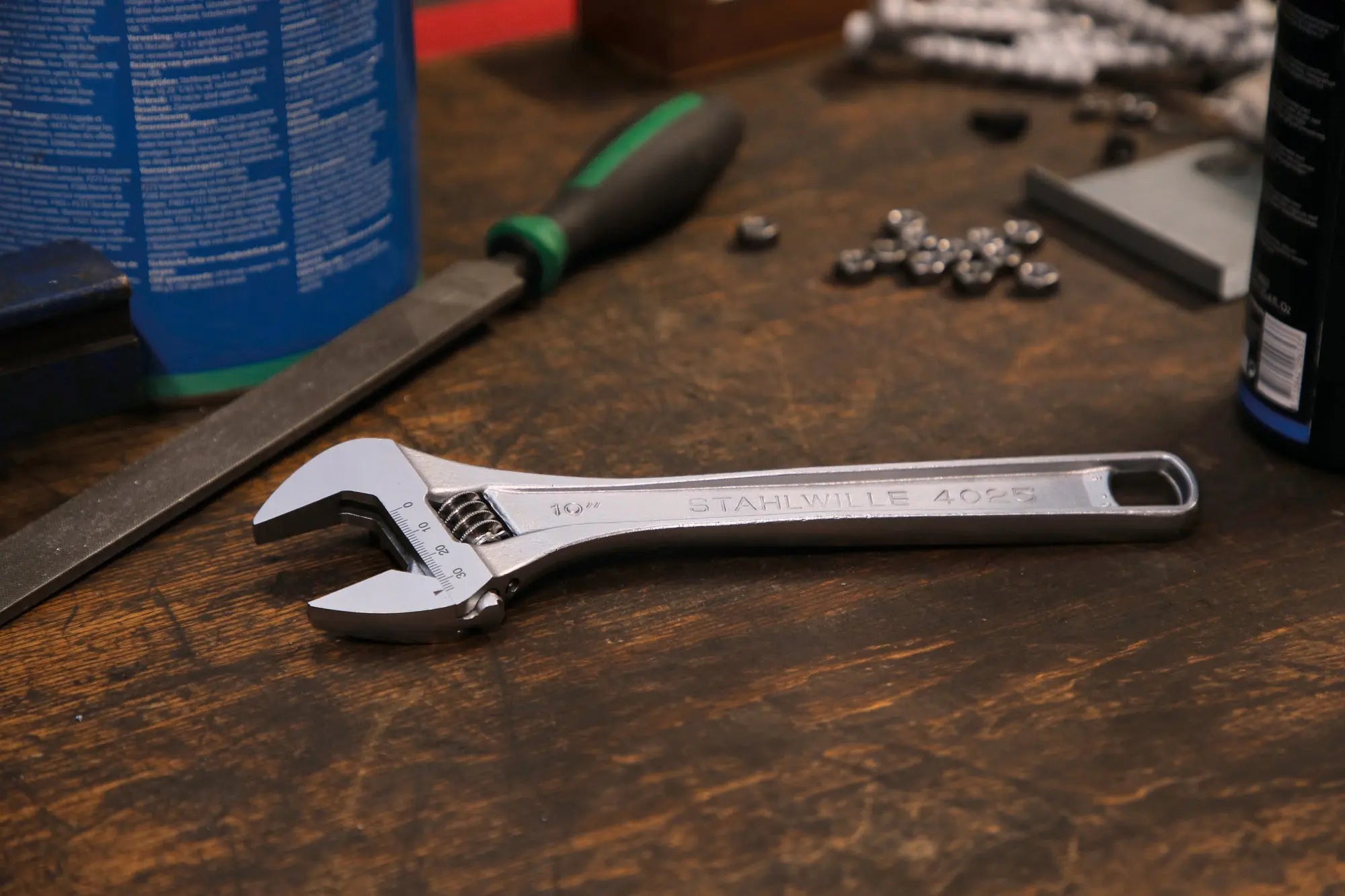 Stahlwille Adjustable Wrench, Size 6 - ST 40250106 Stahlwille