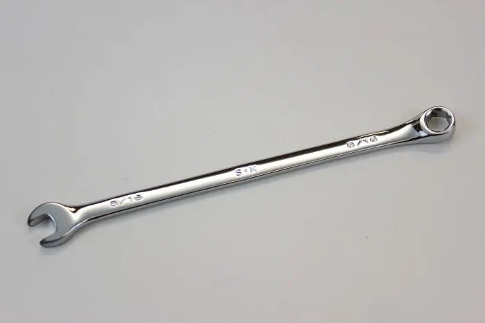 SK Tools - 5/16" 12 Point Fractional Long Combination Chrome Wrench - 88410 SK Tools
