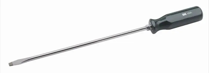 SK Tools - 5/16" x 12" Long SureGrip Slotted Screwdriver - 85206 SK Tools