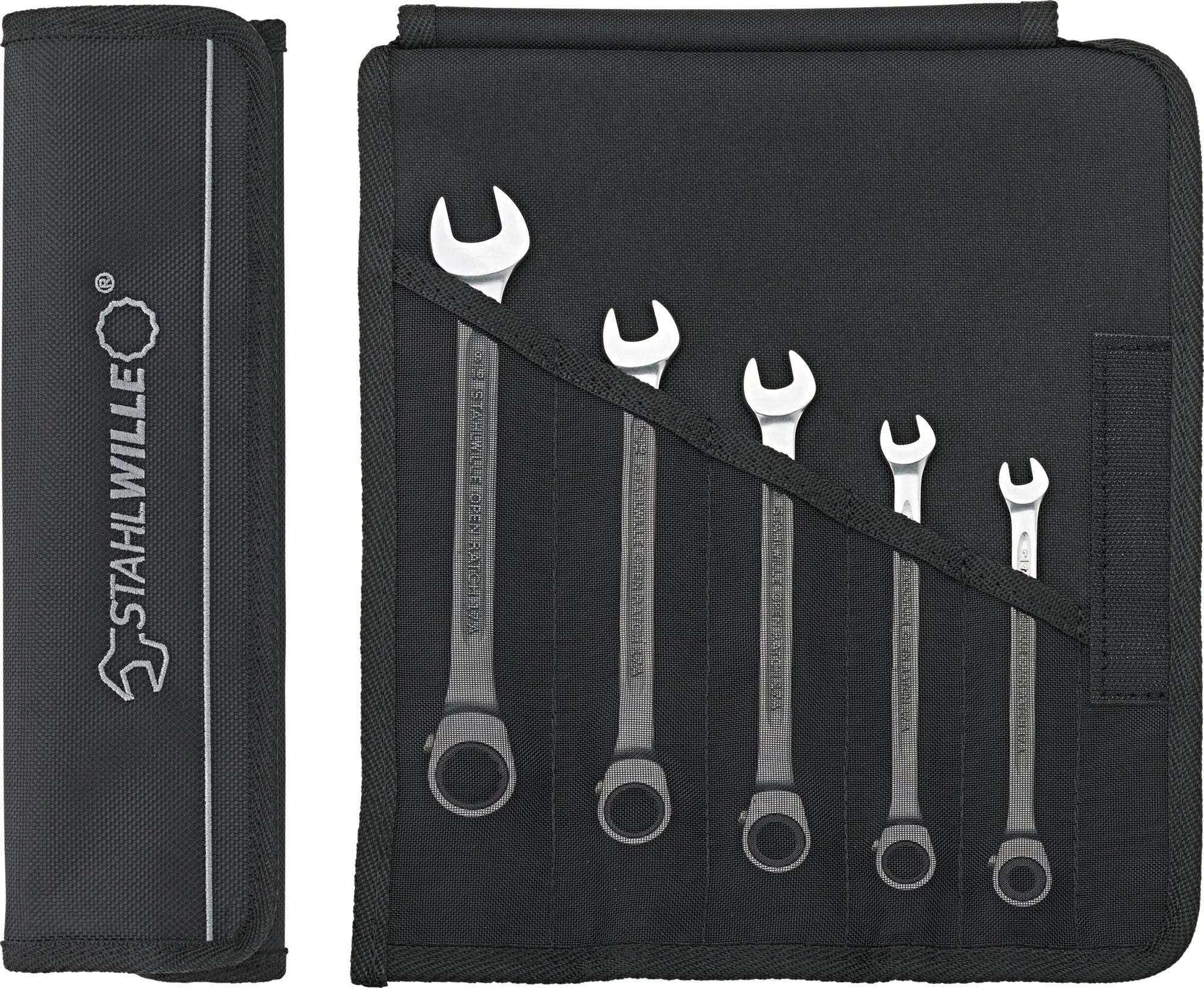 Stahlwille Set of 5 Combination Ratchet Wrench - ST 96411705 Stahlwille