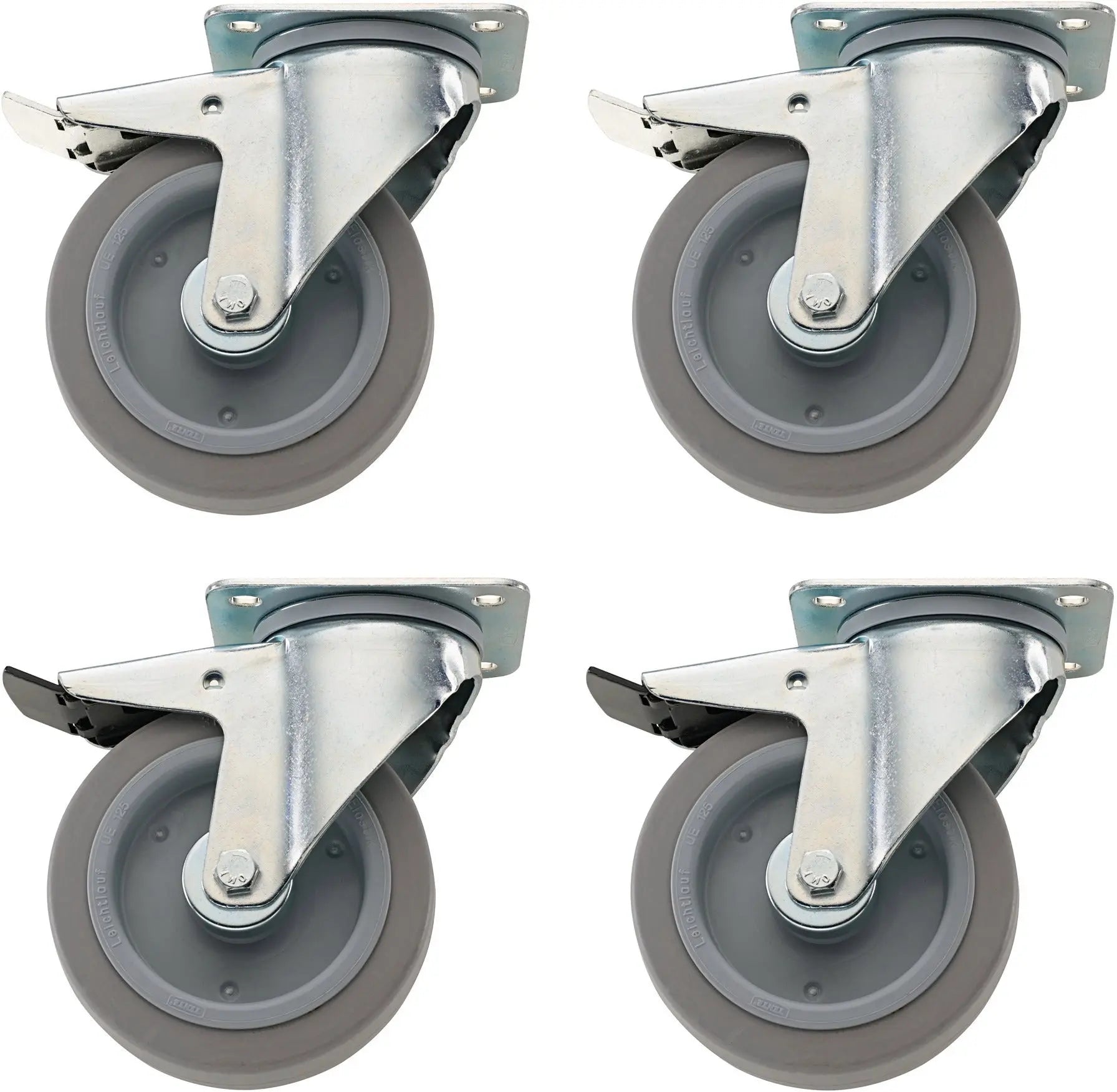 Stahlwille Set of 4 Swiveling Wheel with Directional Locks - ST 89480003 Stahlwille