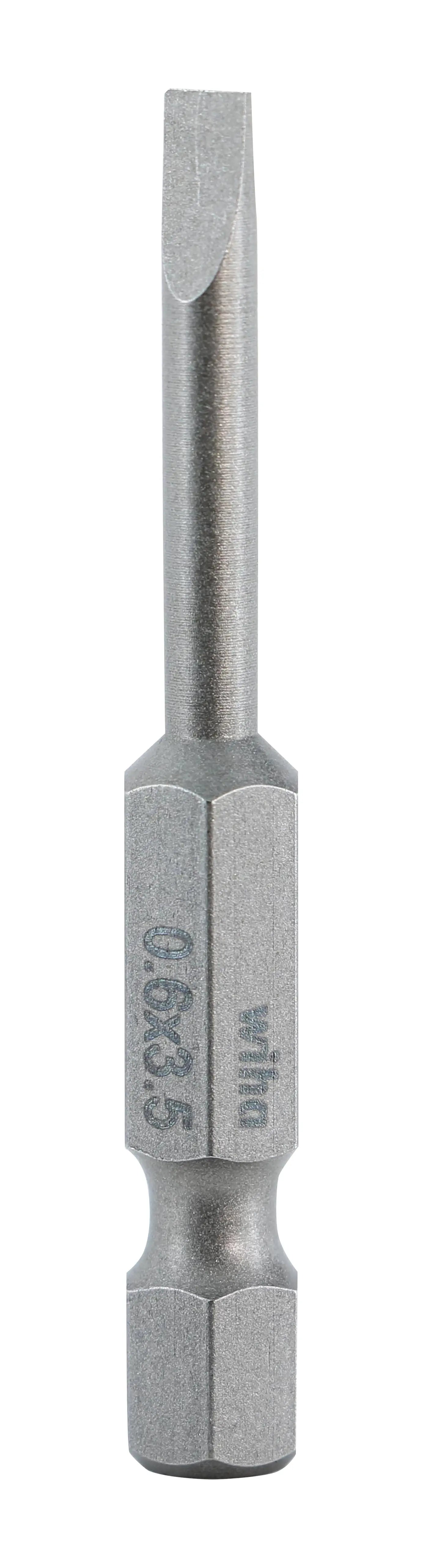Wiha 74006, Slotted Power Bit 3.5 x 50mm Wiha