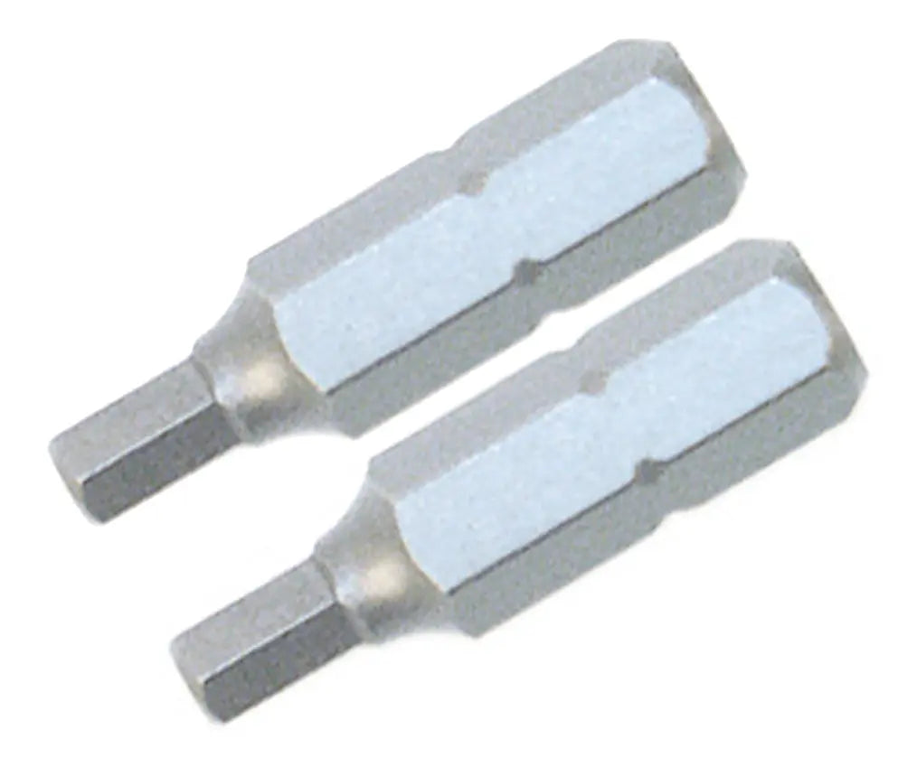 Wiha 71984, Security Hex Insert Bit 6.0 x 25mm 2Pk Wiha