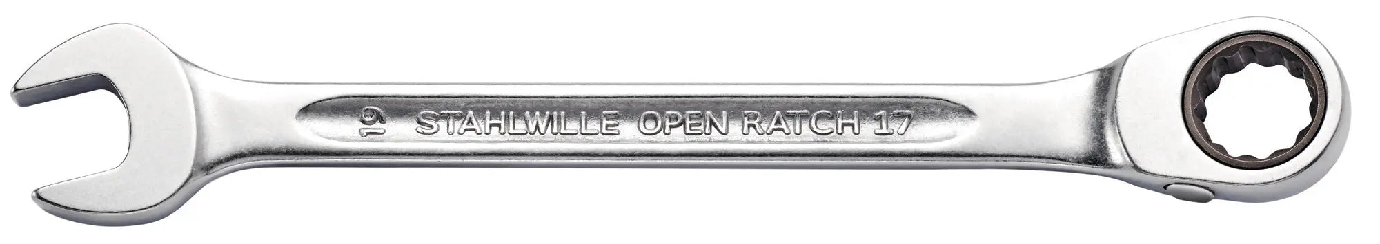 Stahlwille Combination Ratchet Wrench, 11mm x 11mm - ST 41171111 Stahlwille
