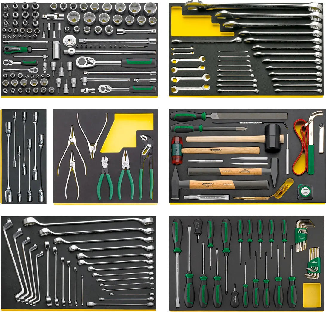 Stahlwille Set of 228 Workshop Tool for Porsche with TCS Insert - ST 97830411 Stahlwille
