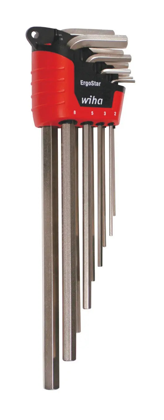 Wiha 35297, Hex Metric L-Key Long Arm 9 Pc. Set Wiha