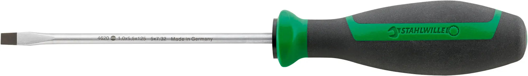 Stahlwille 3C Drall Slotted Screwdriver, Size 4, 1.2 x 6.5 x 150mm - ST 46203065 Stahlwille