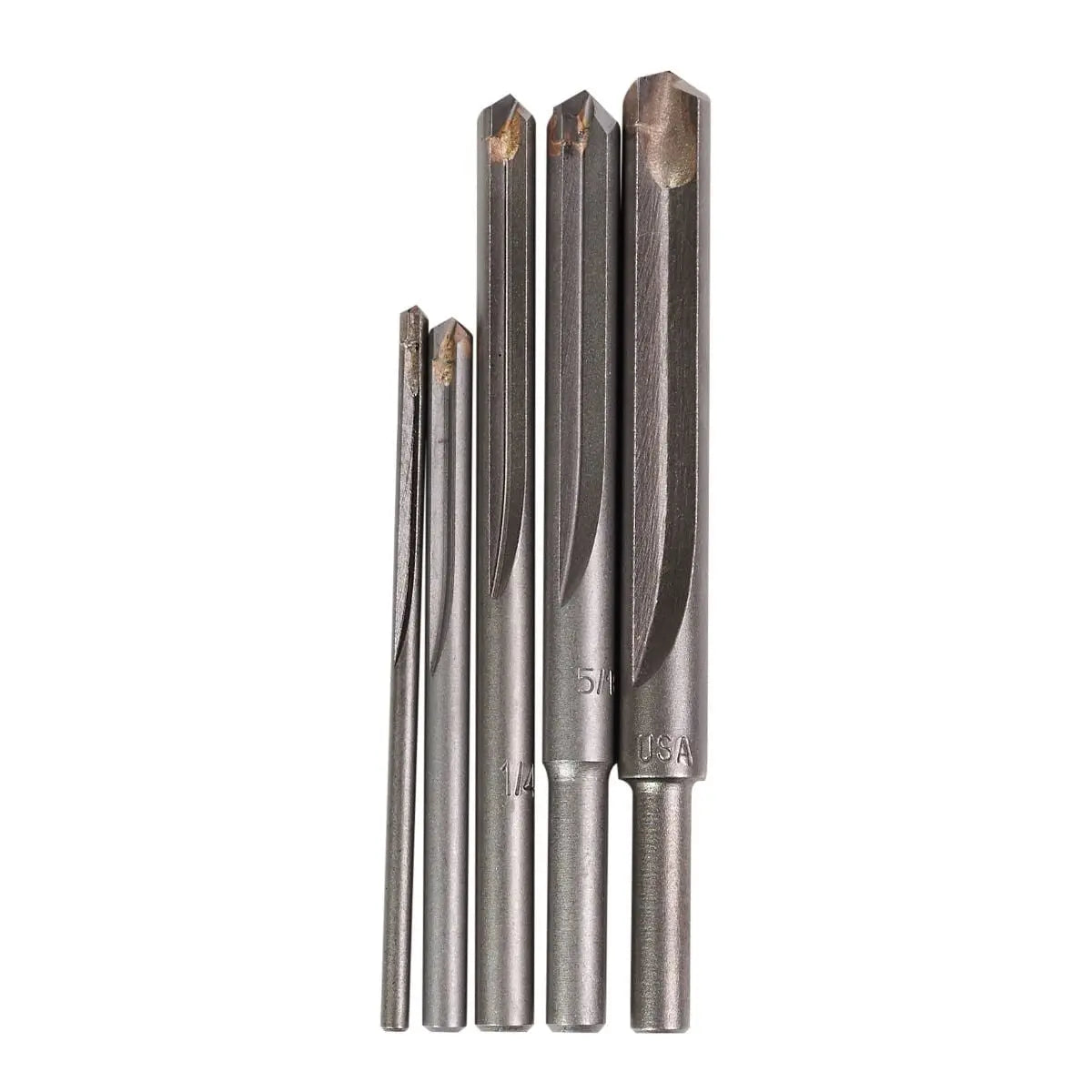 KnKut Set of 5 Carbide Tipped Hard Steel Drill Bit - 5KK9 KnKut