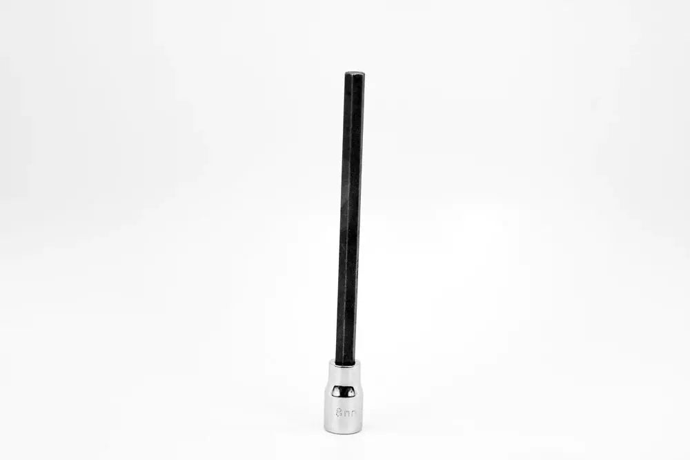 SK Tools - 6 mm 3/8" Drive Long Hex Chrome Bit Socket - 45956 SK Tools