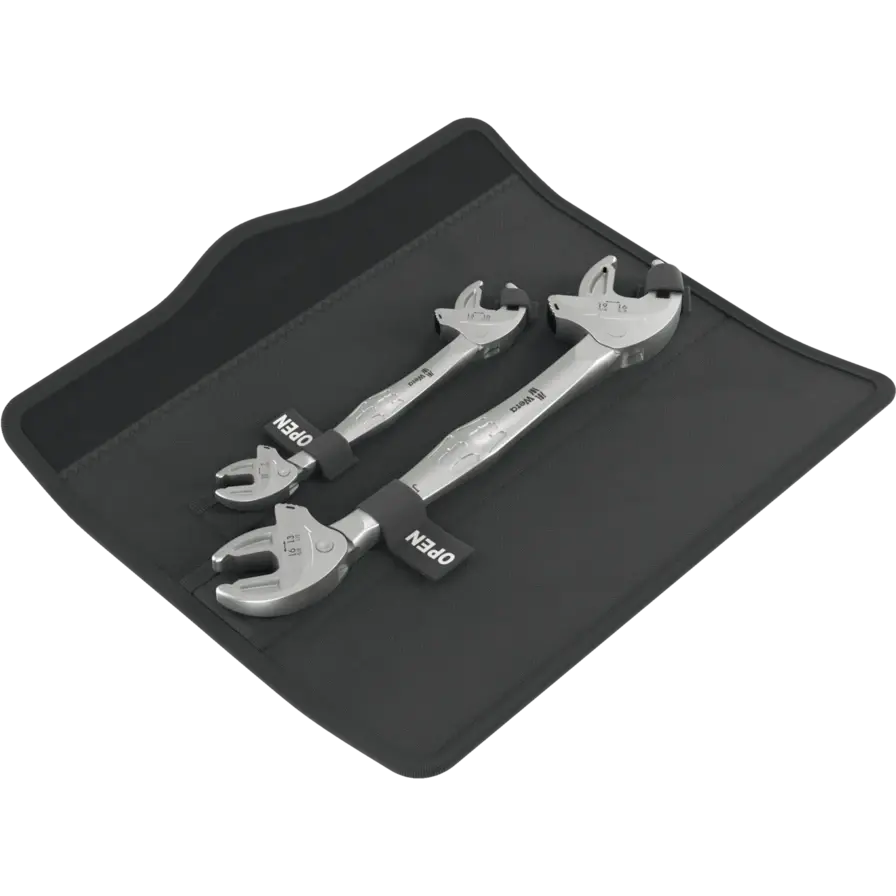 Wera Set of 2 6006 Joker Self-Setting Double Spanner - WE 05020340001 