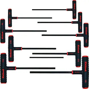 Eklind Set of 9 Power-T Hexagon Key with T-Handle - EK 60909 Hexagon Key Set Eklind