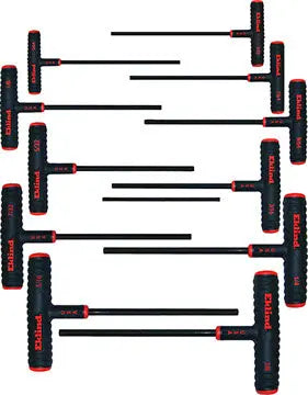 Eklind Set of 11 Power-T Hexagon Key with T-Handle - EK 60911 Hexagon Key Set Eklind