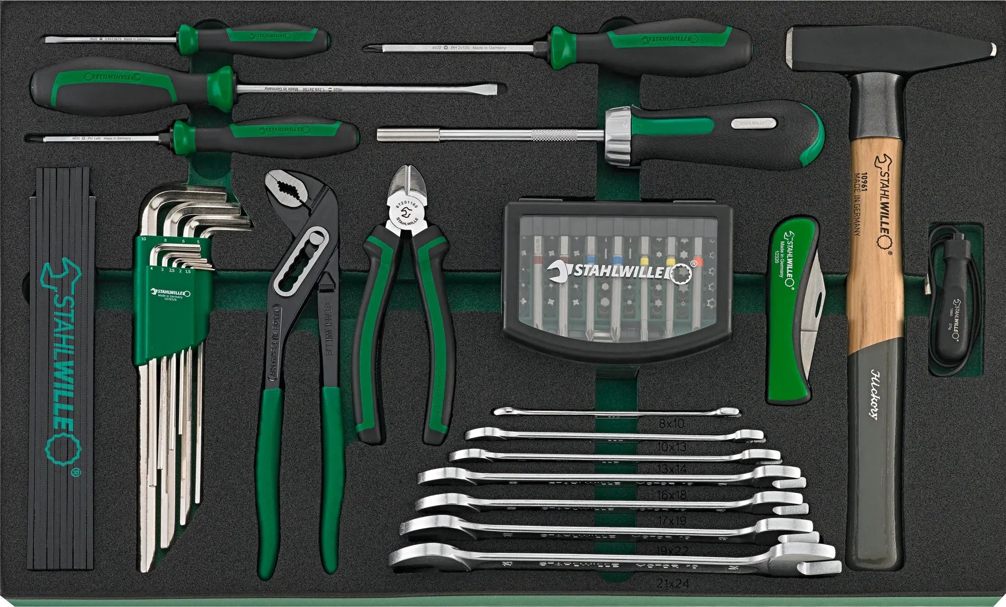 Stahlwille Set of 83 Assortment Tools with Service Trolley - ST 98830176 Stahlwille