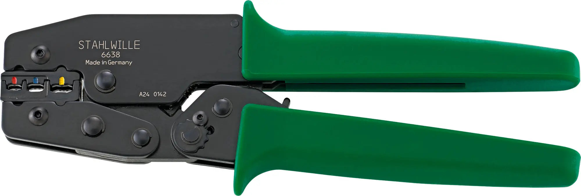 Stahlwille Burnished Crimping Plier, Length 220mm - ST 66383220 Stahlwille