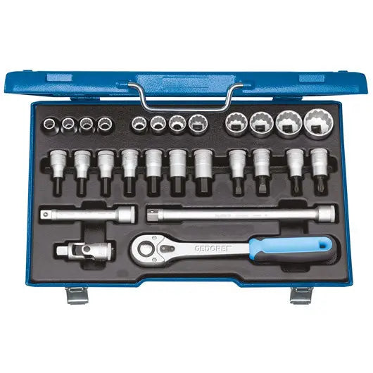 Gedore 19 IMU-10 Socket set 1/2" - 6139750 Gedore