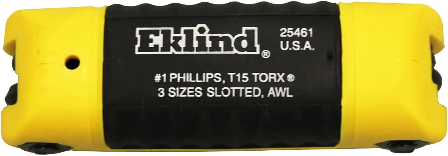 Eklind Set of 6 SD Series Screwdriver Ergo Fold-Up with Handle - EK 25461 Screwdriver Fold-Up Set Eklind