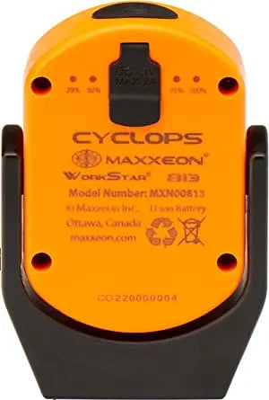 Maxxeon WorkStar® 813 CYCLOPS Rechargeable Work Light - HiViz Orange - MXN00813 Maxxeon