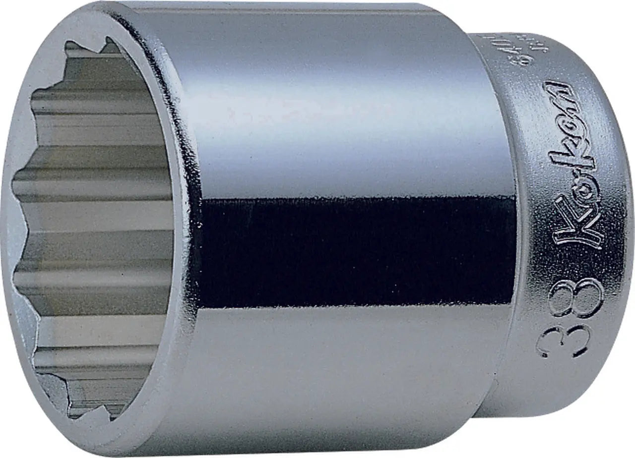 Ko-ken Tools 3/4 Sq. Dr. Socket 2.3/16 12 point Length 72mm Ko-ken Tools