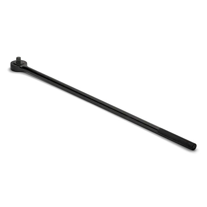 Wright Tool 1 in Drive Railroad Track Knurled Grip Black Industrial Ratchet with Long Handle, 42 in - WT 8425 Ratchet Wright Tool