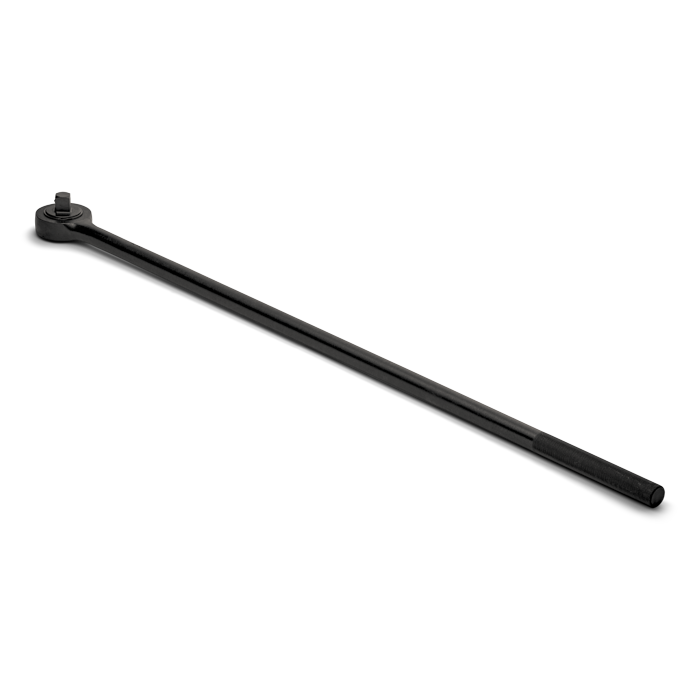 Wright Tool 3/4 in Drive Railroad Track Knurled Grip Black Industrial Ratchet, 42 in - WT 6425 Ratchet