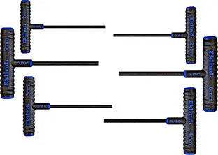 Eklind Set of 6 Power-T Hexagon Key with T-Handle - EK 64606 Hexagon Key Set Eklind