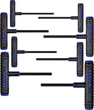 Eklind Set of 8 Power-T Hexagon Key with T-Handle - EK 64608 Hexagon Key Set Eklind