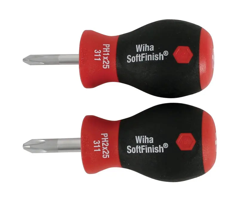 Wiha 31192, SoftFinish® Stubby Phillips 2 Pc. Set Wiha