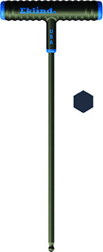 Eklind Power-T Ball End Hexagon Key with T-Handle 5mm - EK 64850 Hexagon Key