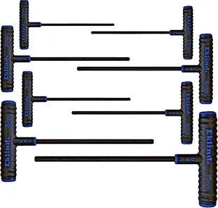 Eklind Set of 8 Power-T Hexagon Key with T-Handle - EK 64908 Hexagon Key Set Eklind