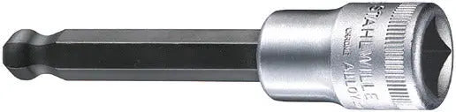 Stahlwille 1/2 in Inhex Drive Screwdriver Socket, 7mm, 25 deg Swivel Angle - ST 03280007 Stahlwille