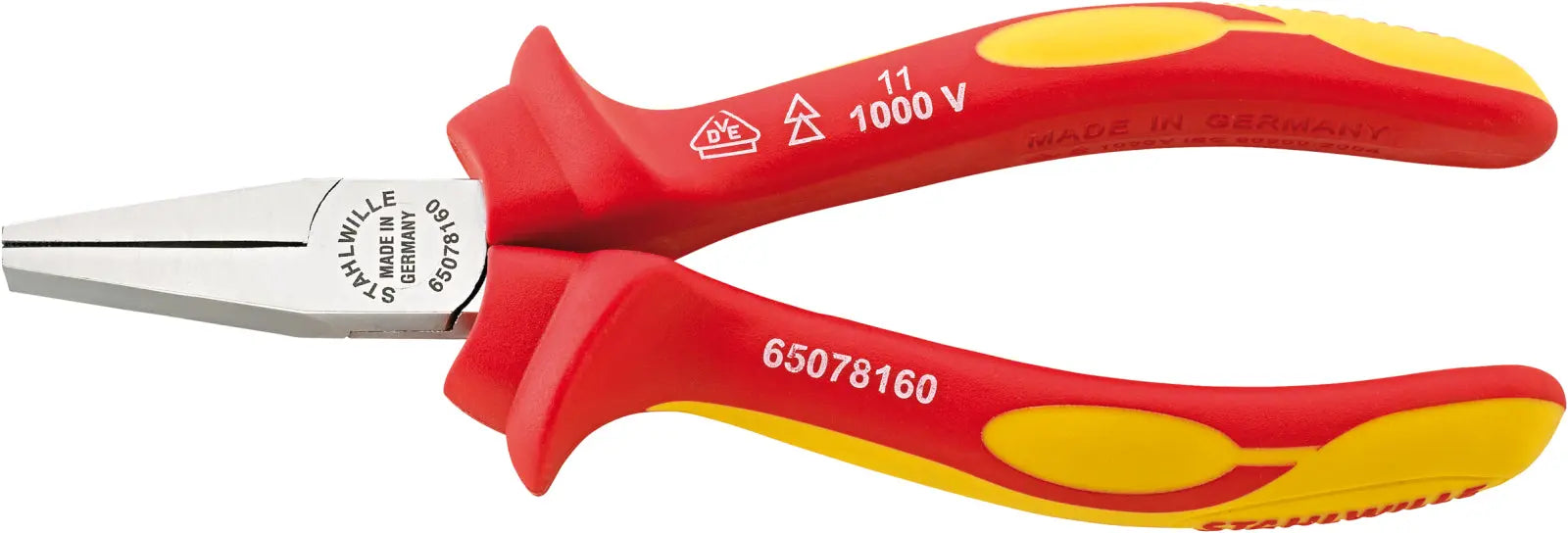 Stahlwille FLAT NOSE PLIERS - 65078160 Stahlwille