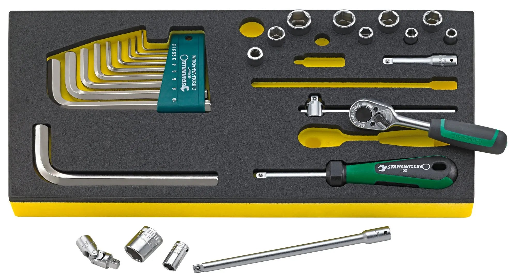 Stahlwille Set of 27 QR Assortment Tools - ST 96830364 Stahlwille