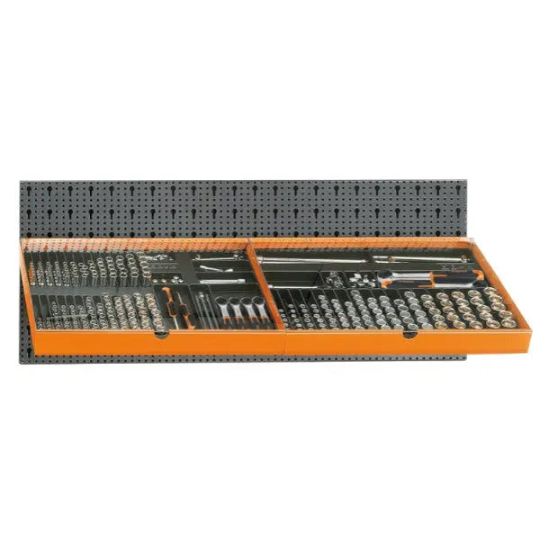 Beta Tools (Article# 6600 M/112) Set of 329 Assortment Tools with Hooks without Panel - BT 066000112 