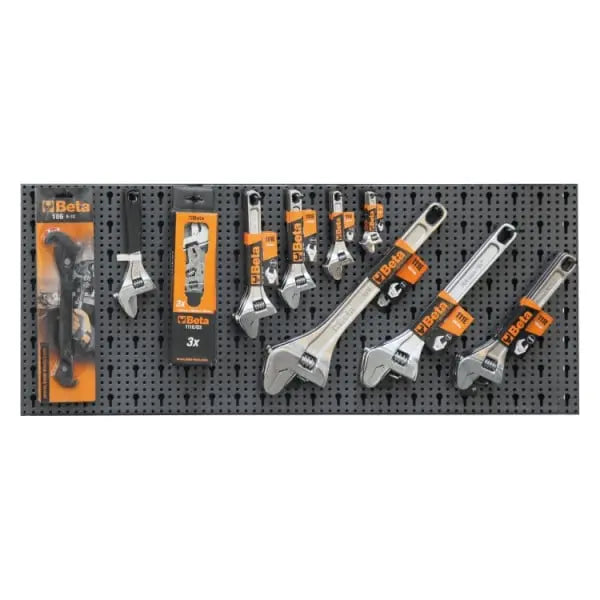 Beta Tools (Article# 6600 M/33) Set of 37 Assortment Tools with Hooks without Panel - BT 066000033 