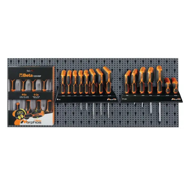 Beta Tools (Article# 6600 M/374) Set of 116 Assortment Tools with Hooks without Panel - BT 066000374 