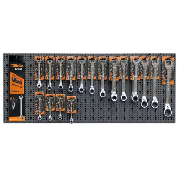 Beta Tools (Article# 6600 M/40K) Set of 91 Assortment Tools with Hooks without Panel - BT 066009040 