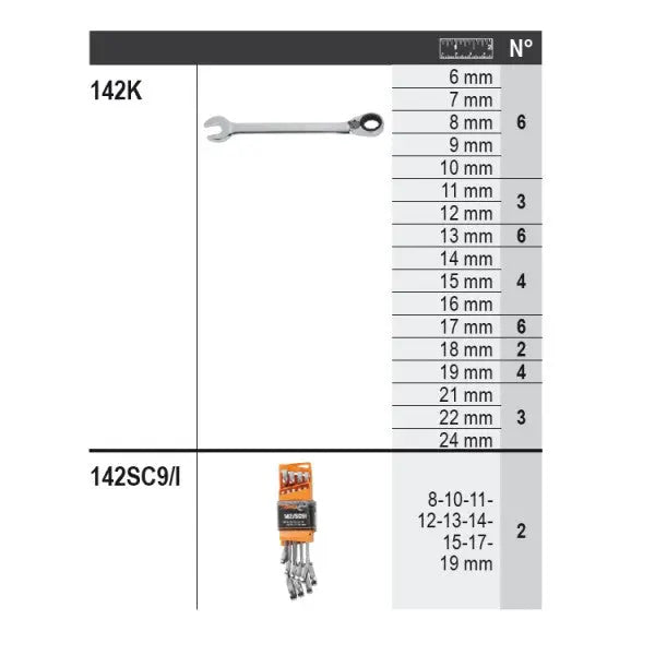 Beta Tools (Article# 6600 M/40K) Set of 91 Assortment Tools with Hooks without Panel - BT 066009040 