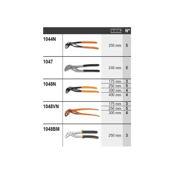 Beta Tools (Article# 6600 M/456) Set of 41 Assortment Tools with Hooks without Panel - BT 066000456 
