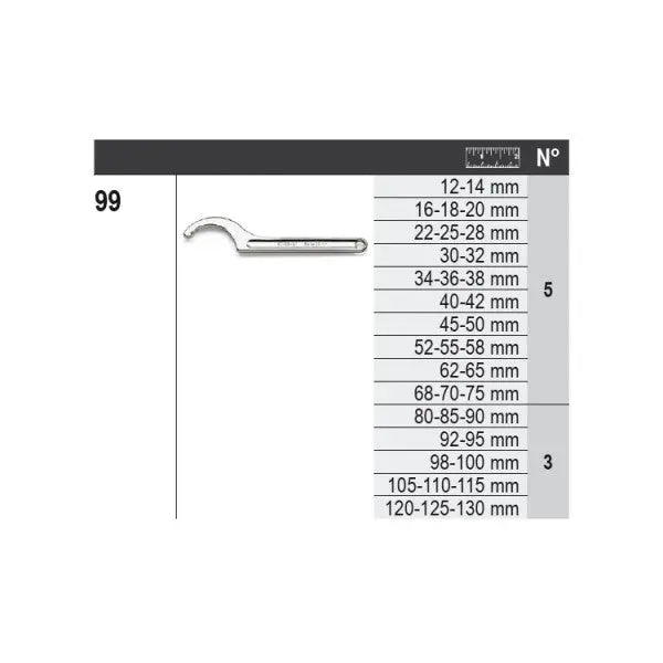 Beta Tools (Article# 6600 M/47) Set of 65 Assortment Tools with Hooks without Panel - BT 066000047 