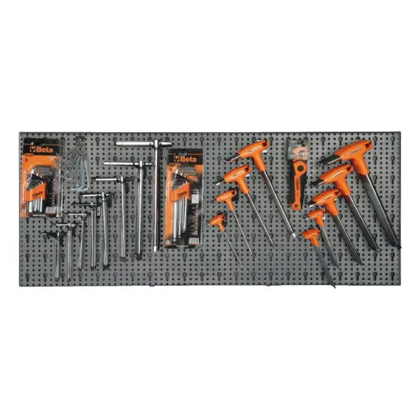 Beta Tools (Article# 6600 M/51) Set of 257 Assortment Tools with Hooks without Panel - BT 066000051 