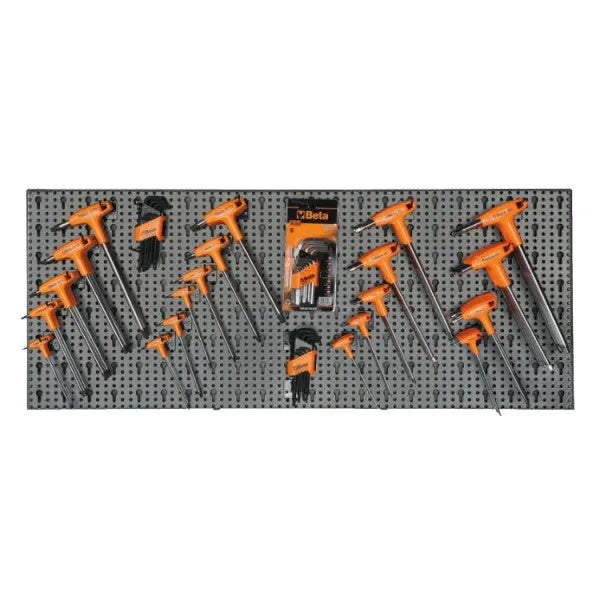 Beta Tools (Article# 6600 M/52) Set of 176 Assortment Tools with Hooks without Panel - BT 066000052 