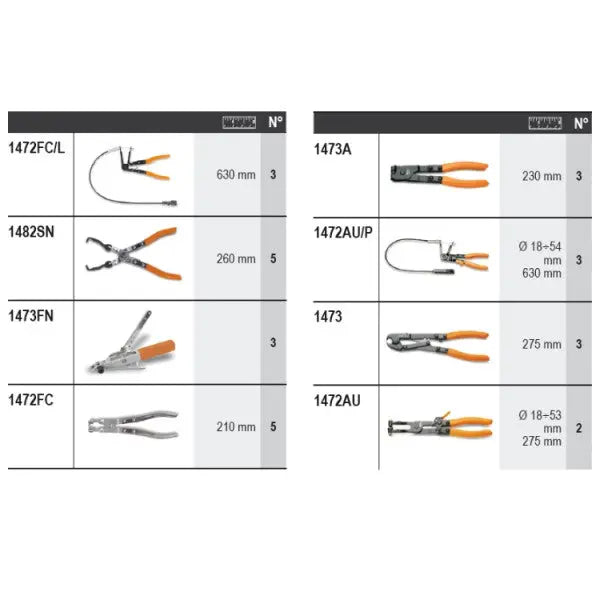 Beta Tools (Article# 6600 M/812) Set of 27 Assortment Tools with Hooks without Panel - BT 066000812 