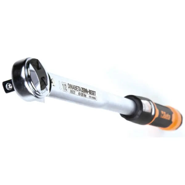 Beta Tools (Article# 666/C5) Zero-Reset Click-Type Torque Wrench, Sockets and Extension Bars with Case - BT 006661005 