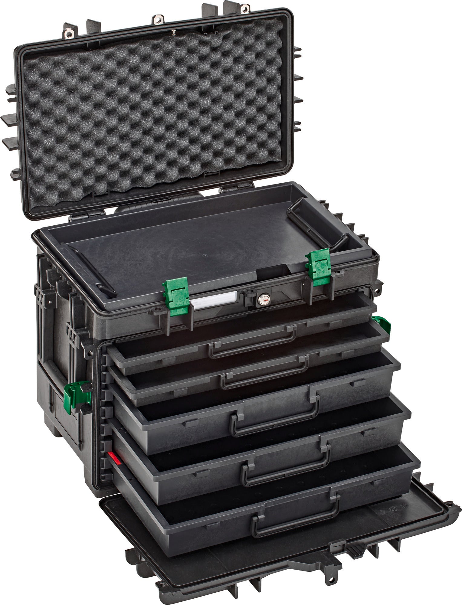 Stahlwille Set of 206 7-Drawer AOG-Kit for Aircraft with Tool Trolley No. 13217 - ST 98814915 Stahlwille