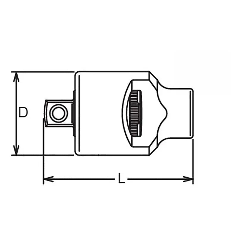 Ko-ken Tools 3/4 Sq. Dr. Ratchet Adaptor Length 97mm Ko-ken Tools