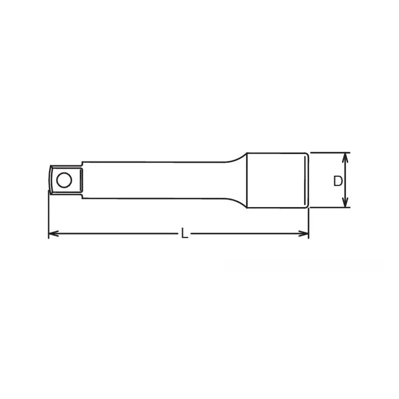 Ko-ken Tools 3/4 Sq. Dr. Extension Bar Length 125mm Ko-ken Tools