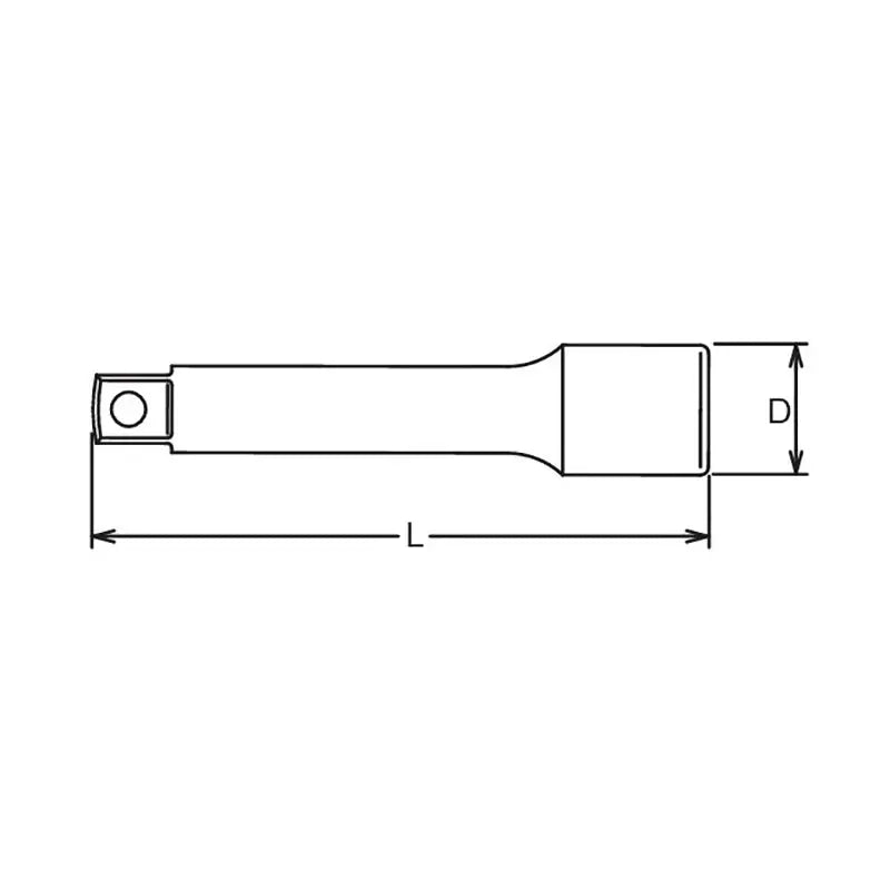Ko-ken Tools 3/4 Sq. Dr. Extension Bar Length 200mm Ko-ken Tools